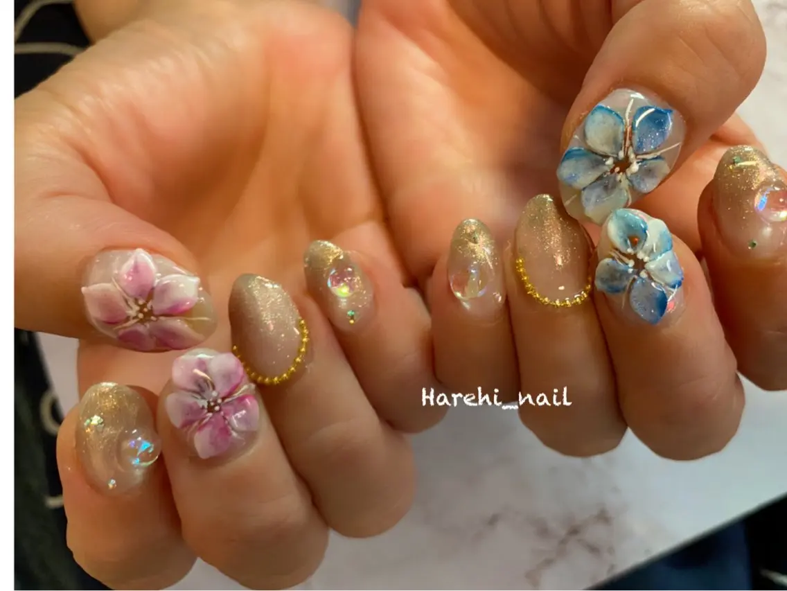 ネイル ハンドネイル Harehi_ nailのネイルデザイン