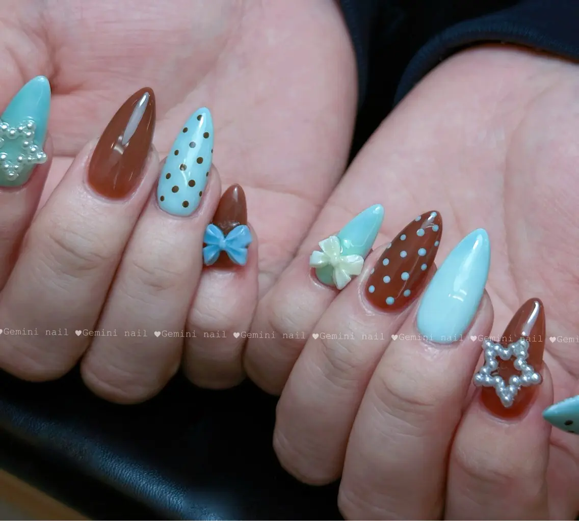 ネイル ハンドネイル Gemini nailのネイルデザイン