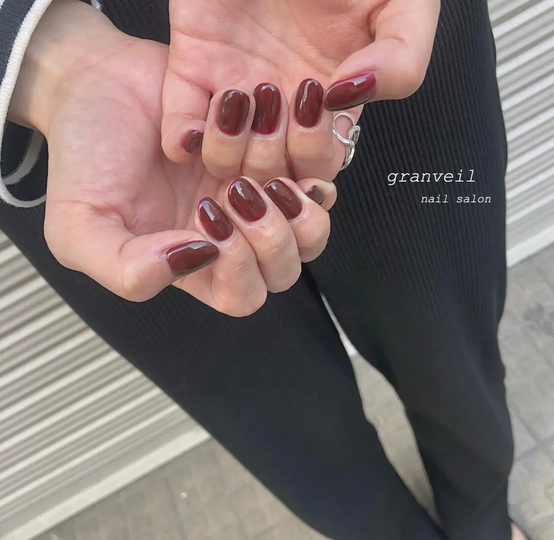 ネイル ニュアンスネイル nail salon granveilのネイルデザイン