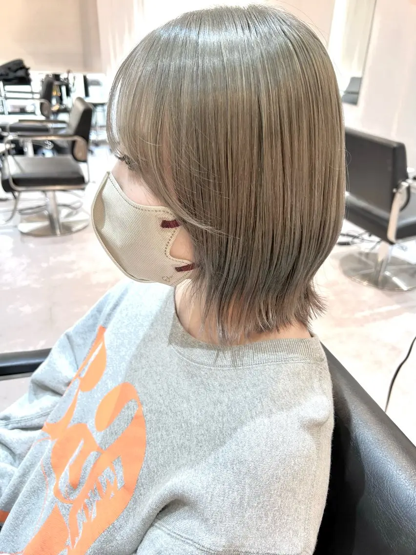 ショート カラー TOSHIKI 透明感カラー🌈のヘアスタイル