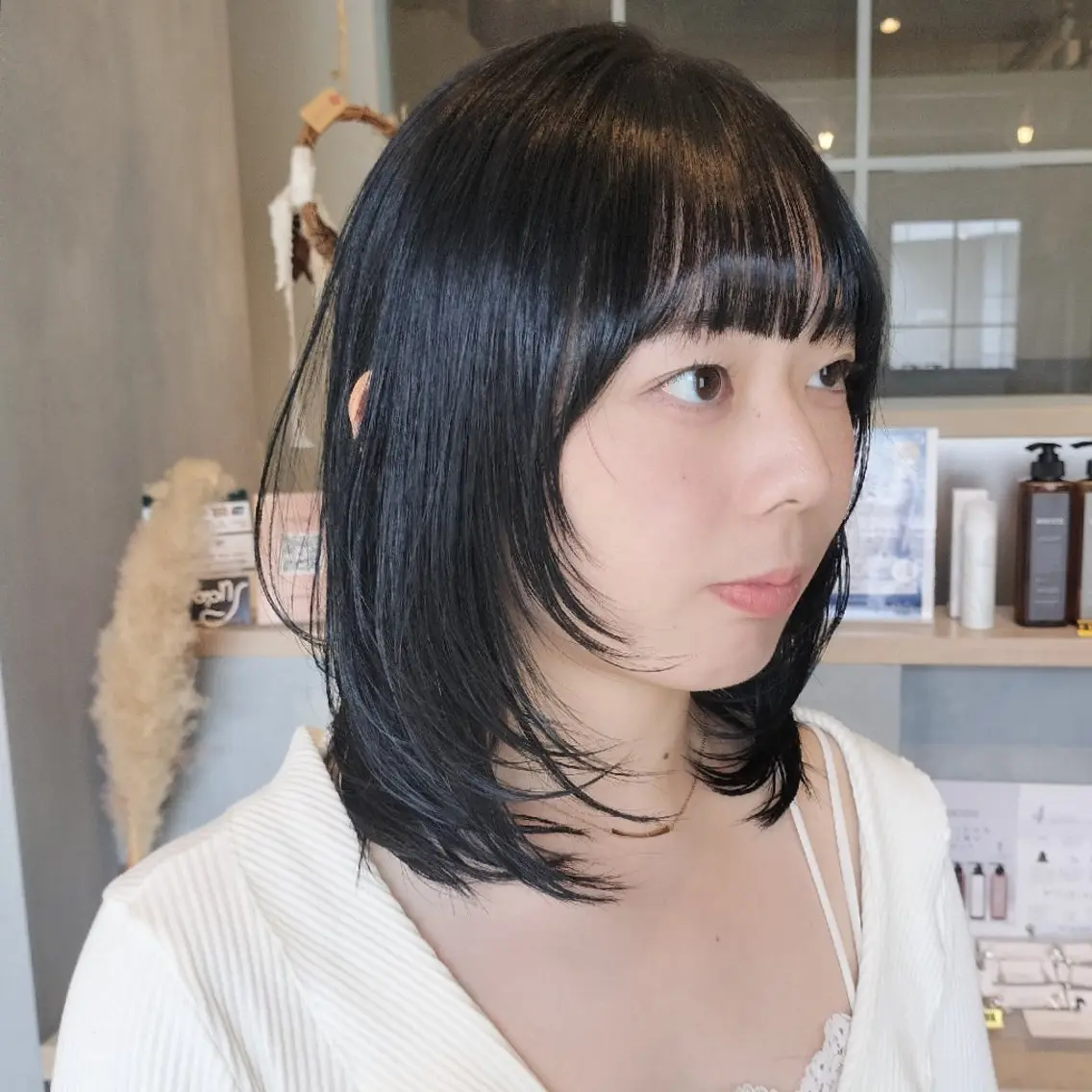 カラー ミディアム 透明感カラー🫧HI NAKO/ROCCOのヘアスタイル