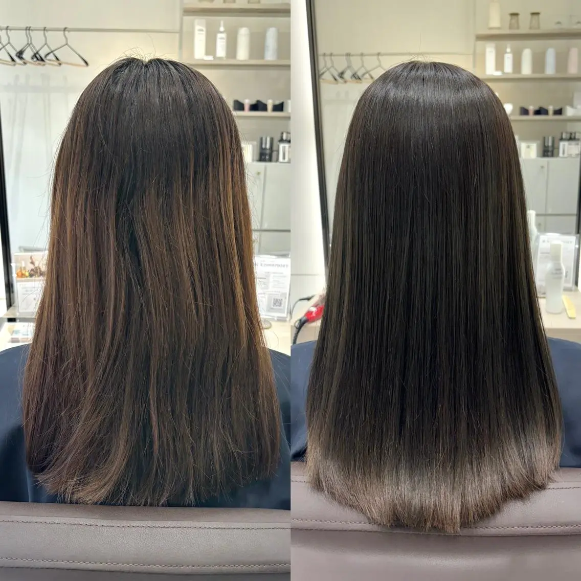 ミディアム EIGHT plum TOKIOリミテッドのヘアスタイル