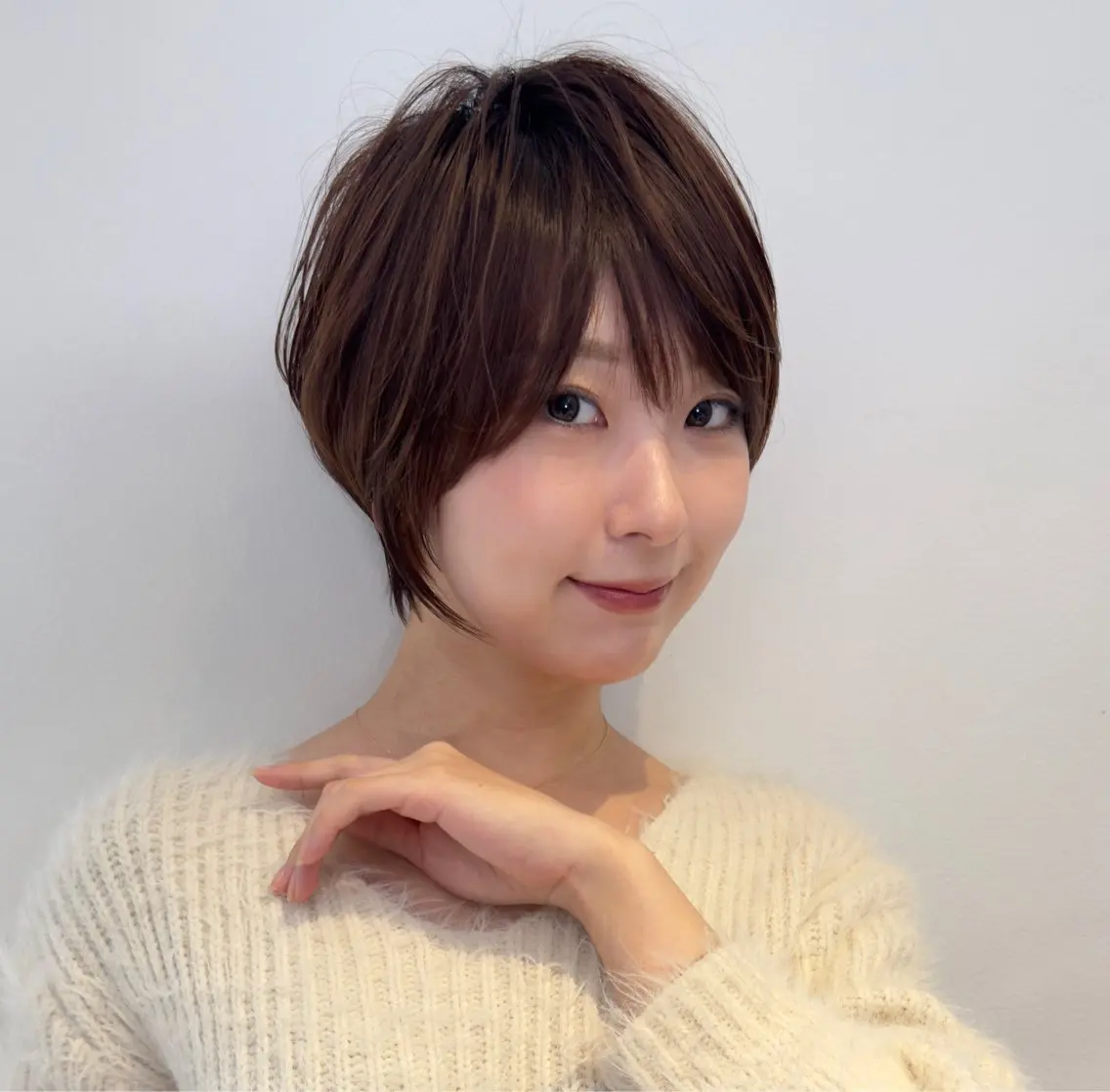 ショート くびれヘア ショートヘア 雨宮 美月/ショート特化のヘアスタイル