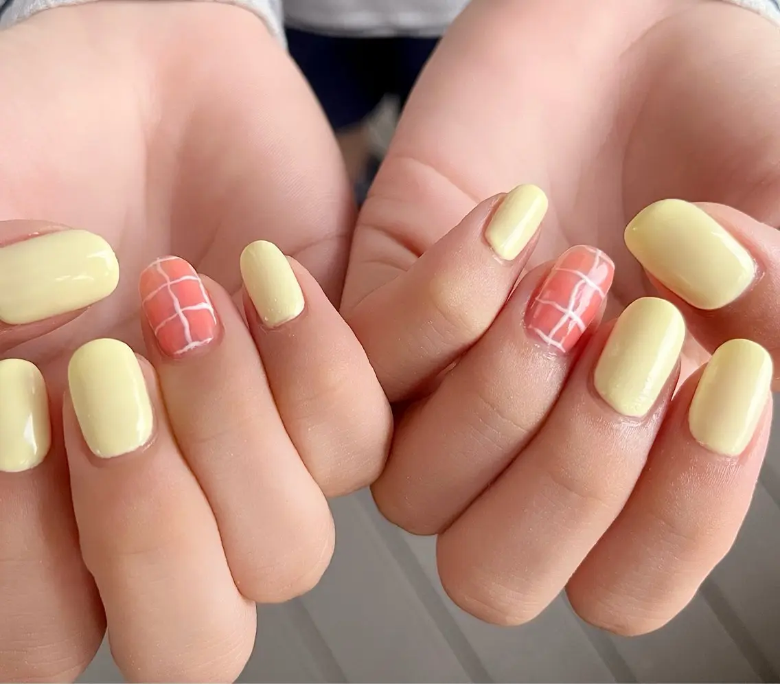 ネイル パステルネイル シンプルネイル Riry.S°＊ knailのネイルデザイン