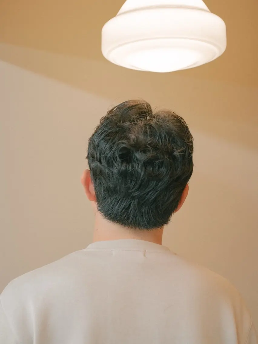 ショート カラー パーマ メンズ メンズパーマ カット パーマ 🔗メンズサロン🔗 Kieのヘアスタイル
