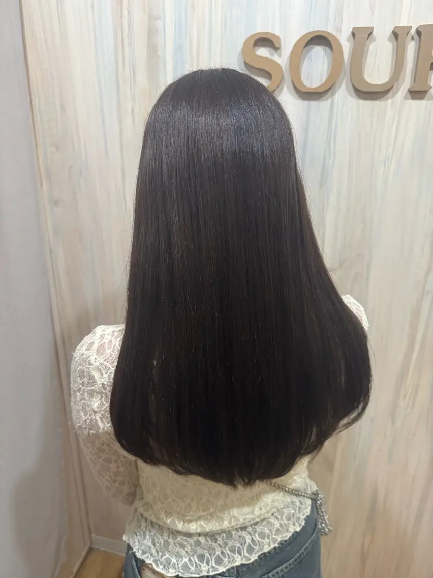 ロング カラー Mayuka 🩶のヘアスタイル