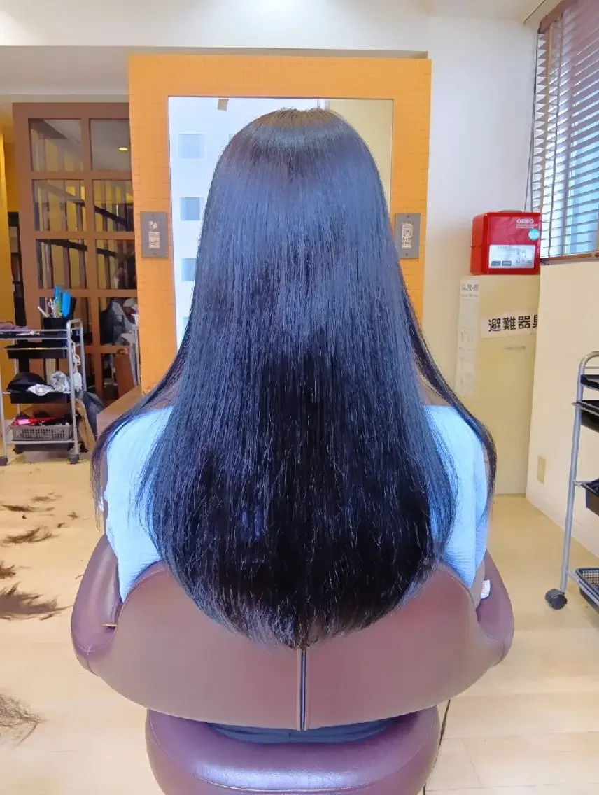 ロング カラー アッシュ ブルーカラー ブラウンカラー ピンクカラー ピンクブラウン カット ヘアカラー トリートメント 小林暢🌟Orque 髪質改善サロン🌙のヘアスタイル