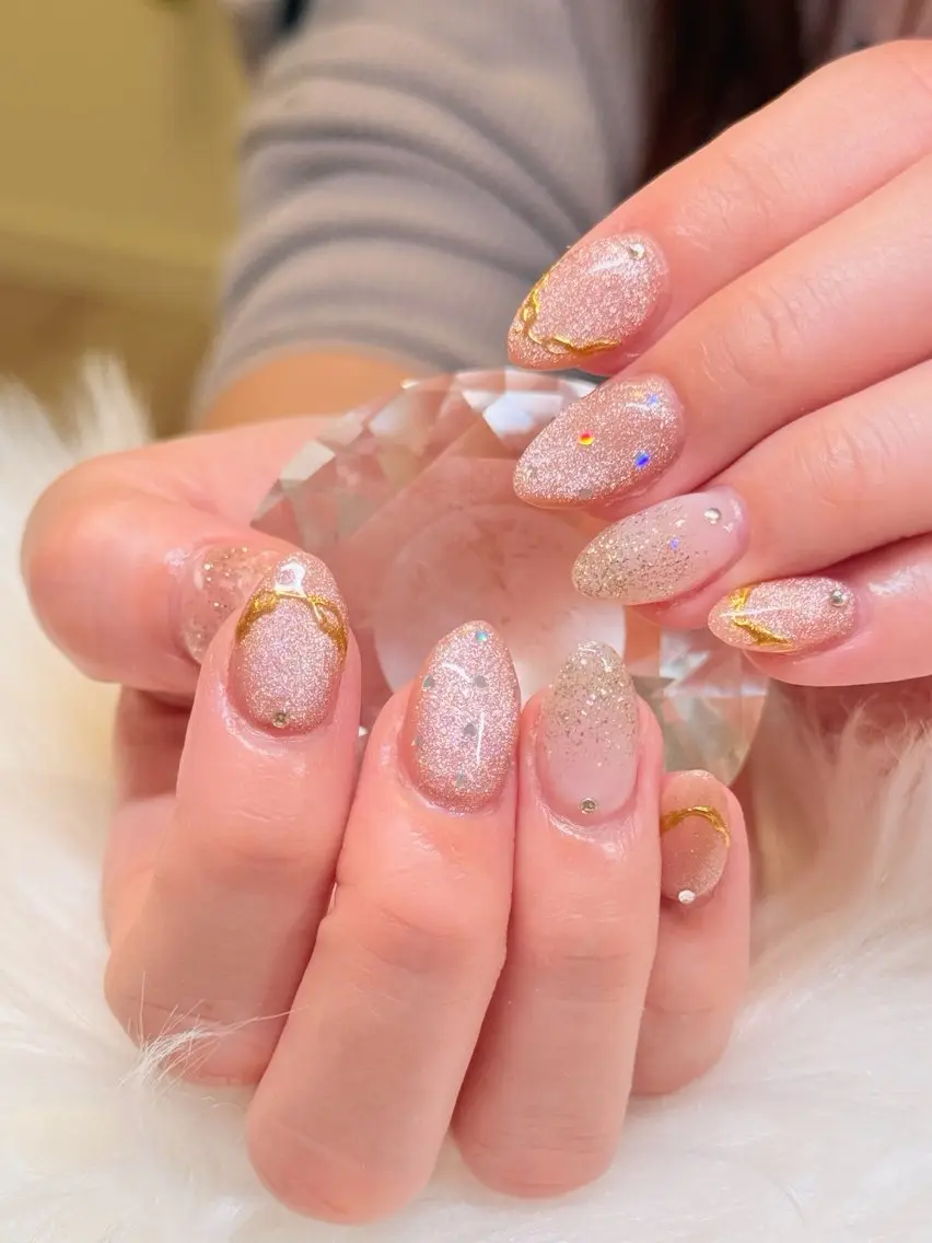 ネイル 長さ出し 持ち込み MIRA NAILROOMのネイルデザイン