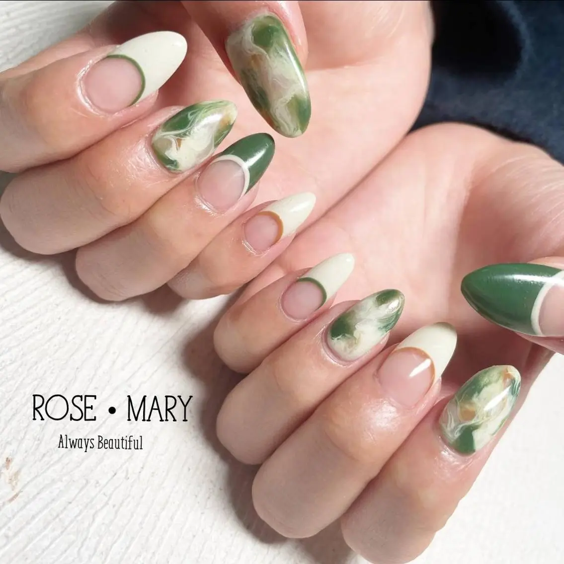ネイル ハンドネイル ROSE・MARY 木村のネイルデザイン