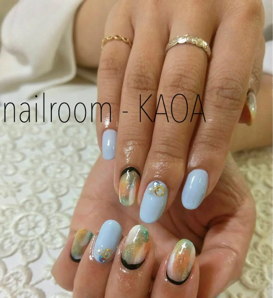 ネイル ニュアンスネイル nailroom- KANOAのネイルデザイン