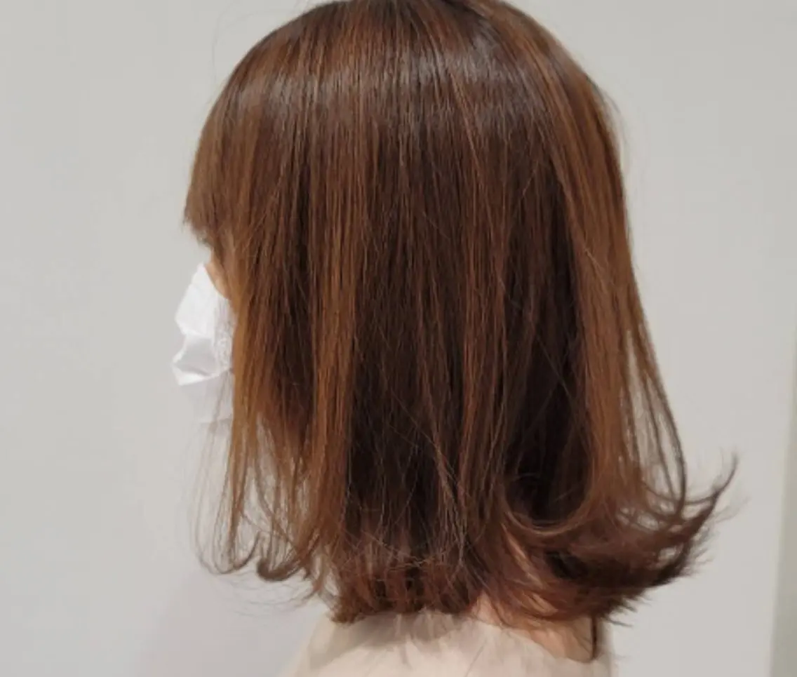 カラー セミロング ❇️安達 優心❇️ レイヤー/艶髪特化のヘアスタイル