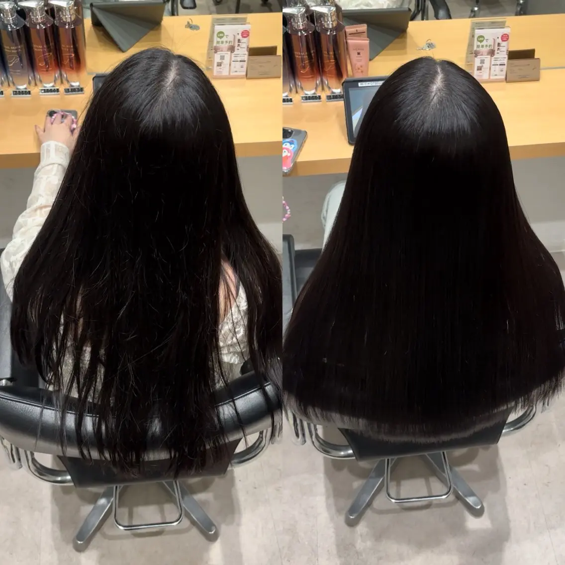 ミディアム 髪質改善 トリートメント トリートメント ヘッドスパ 髪質改善ヘアケア 艶髪特化/上田のヘアスタイル