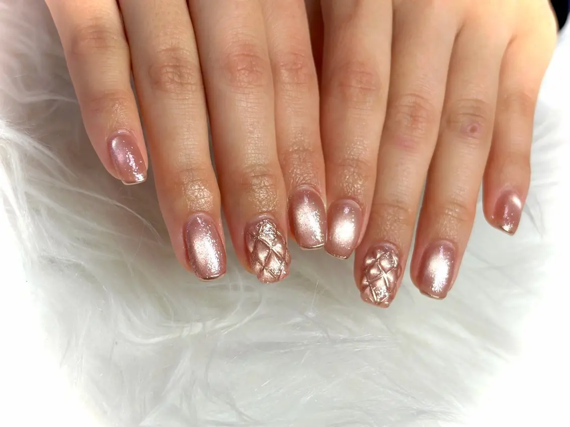 ネイル マグネットネイル 冬ネイル Nail room Aのネイルデザイン