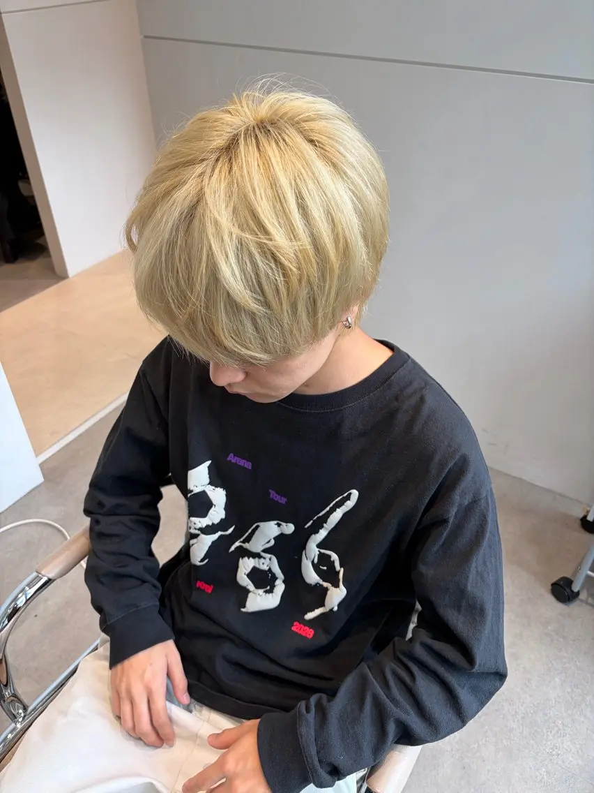ショート メンズ MATSU DAのヘアスタイル