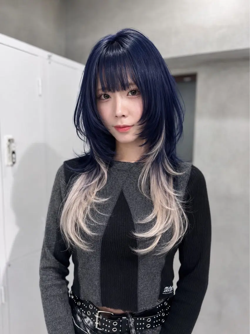 🖤周りと差がつく♡レイヤー/ウルフ/ハッシュ＋ケアブリーチWカラー✨の写真