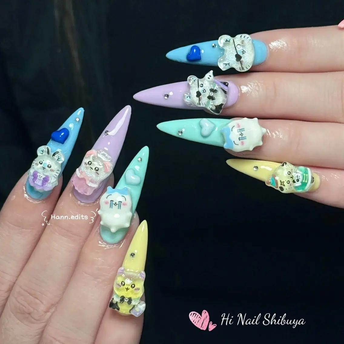 セミロング Hi Nail Shibuyaのネイルデザイン