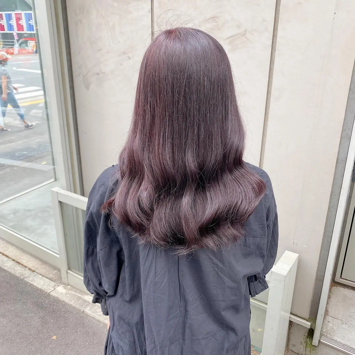 ロング カラー 大人っぽ韓国レディ レイヤー🤍渋谷のヘアスタイル