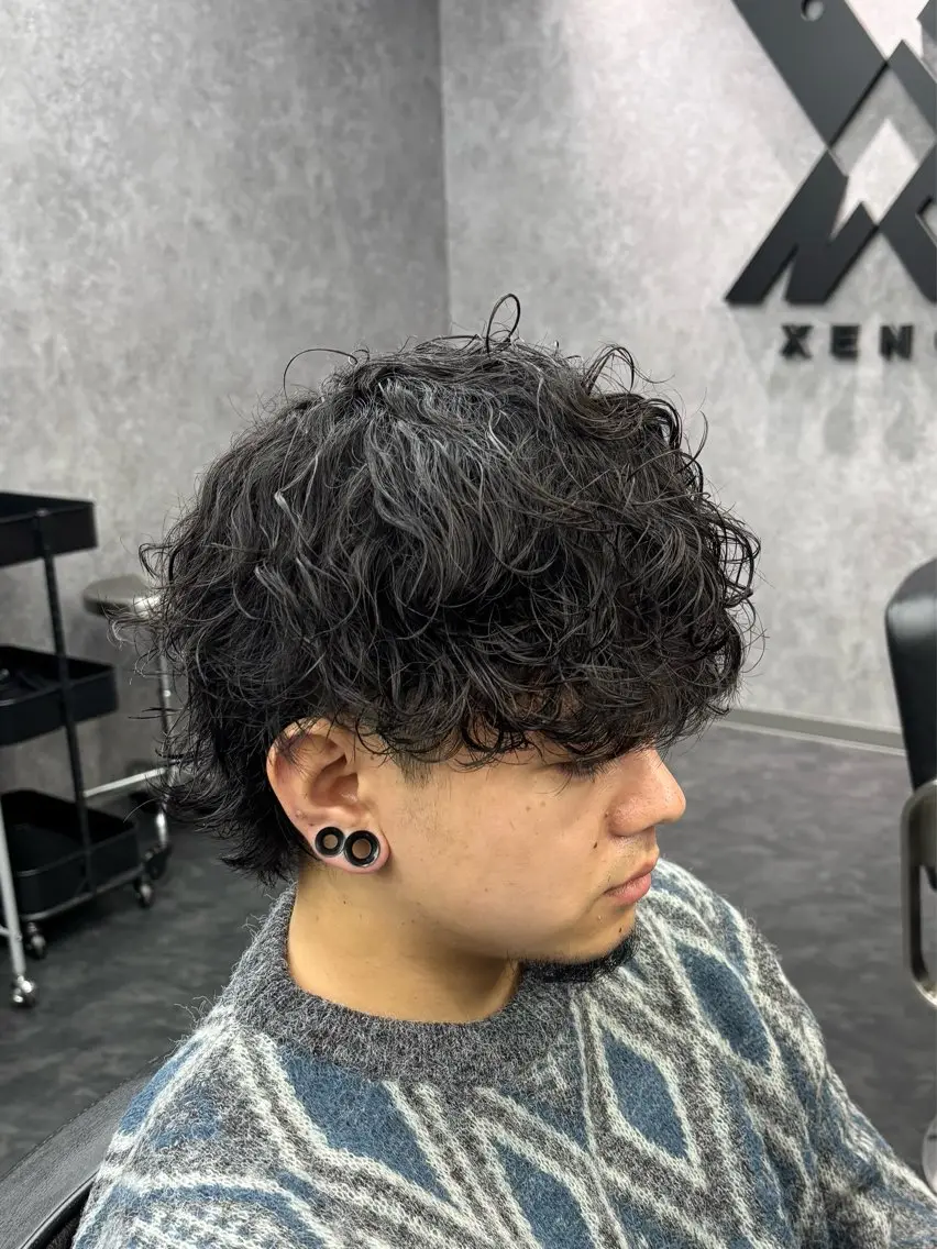 メンズ メンズ特化【韓国系】 RIOのヘアスタイル