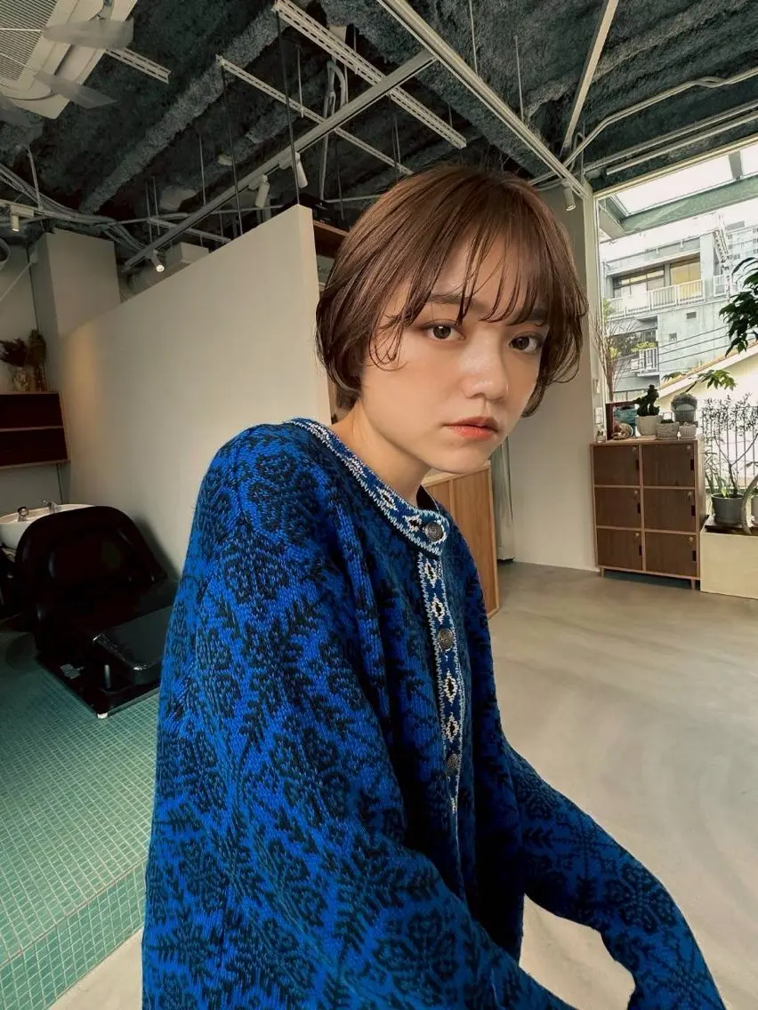 カラー ユ リのヘアスタイル