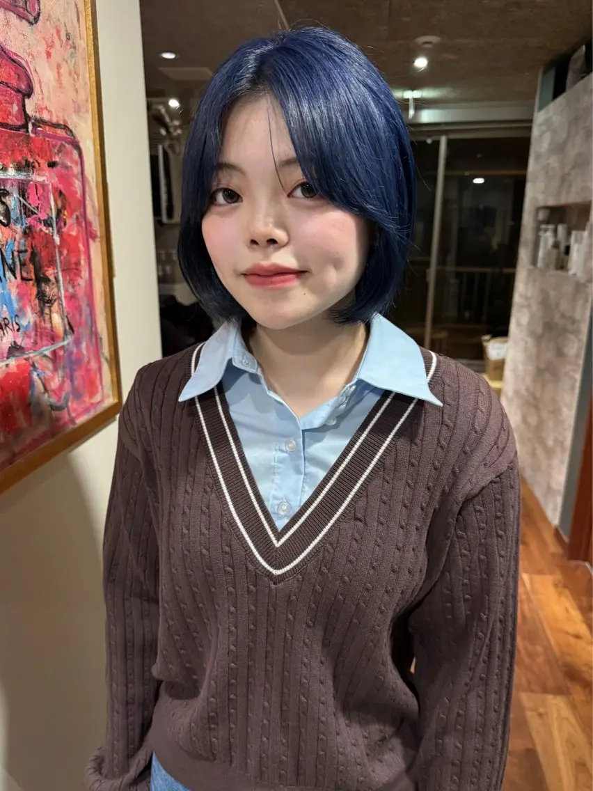 ショート カラー カット ヘアカラー トリートメント mai / linoah˚✧のヘアスタイル