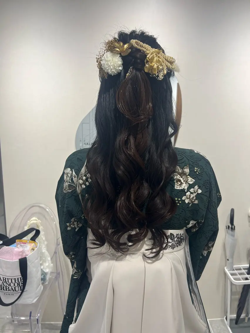 ロング ヘアアレンジ ハーフアップ ヘアセット 🌷川崎/ボブ/ アレンジ/コトネ🌷のその他イメージ