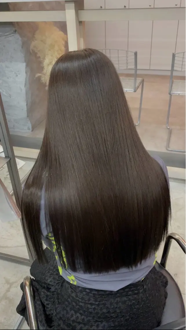 ロング カラー 髪質改善 ゆうご/心斎橋 /カラーモデル募集中のヘアスタイル