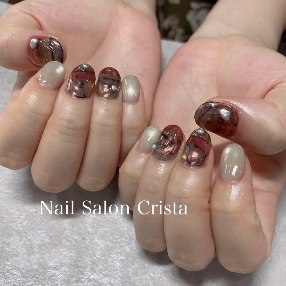 ネイル ハンドネイル CRISTA MOMOのネイルデザイン