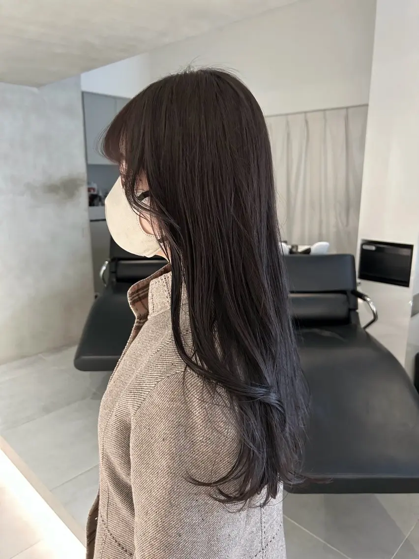 ロング カラー 🪞透け感&韓国ヘア 🪞honokaのヘアスタイル