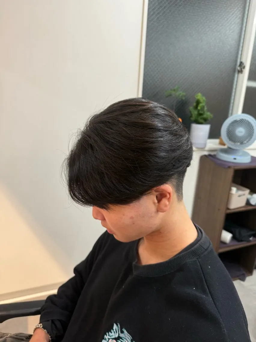 メンズ メンズ韓国風 メンズパーマ カット 縮毛矯正 垢抜けへの近道✂️ メンズ縮毛矯正/齊藤のヘアスタイル