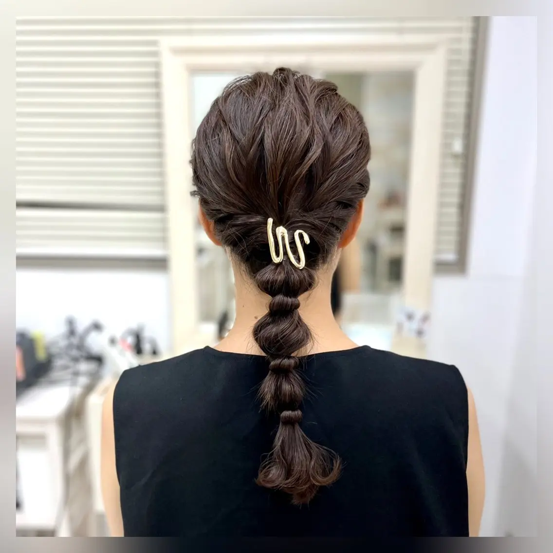 ヘアアレンジ 玉ねぎヘアー 似合わせヘアメイク 💐オダギリチアキのヘアスタイル