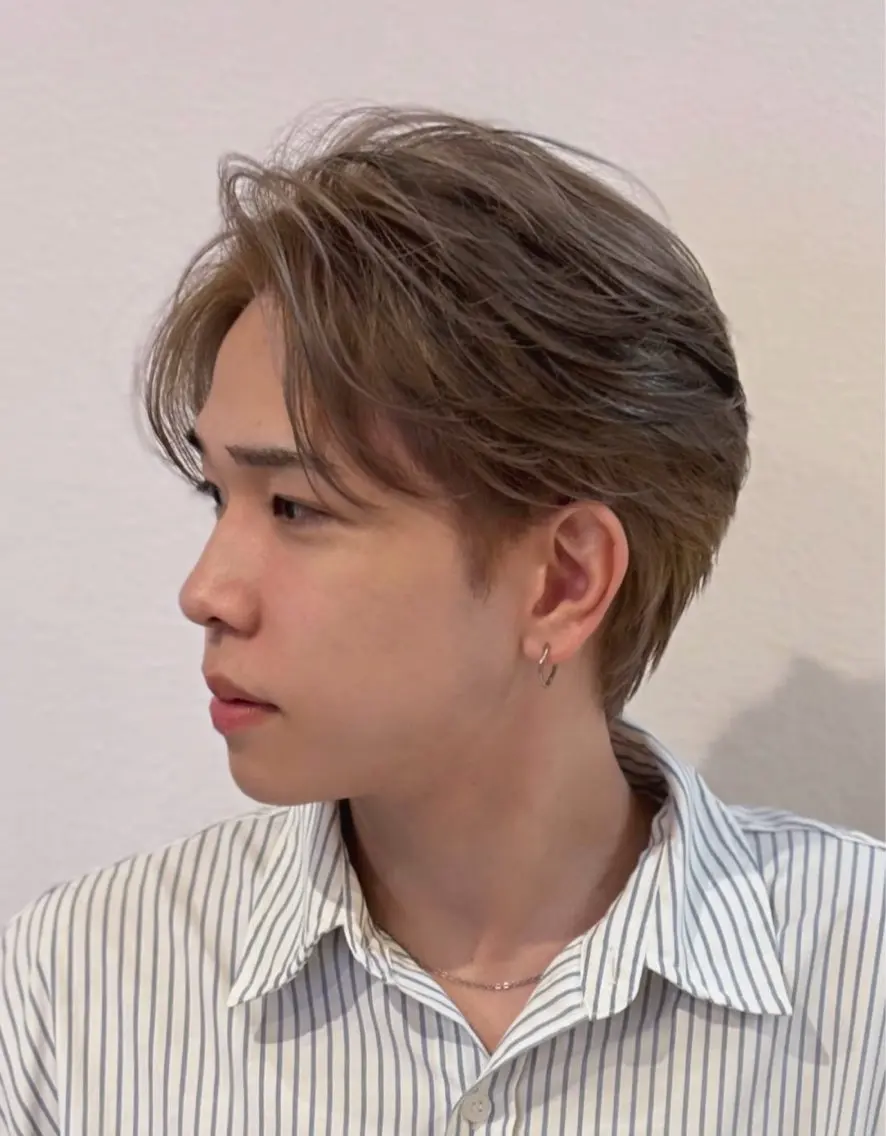 【メンズ平日限定⭐️】カット+カラー+ナノトリートメントの写真