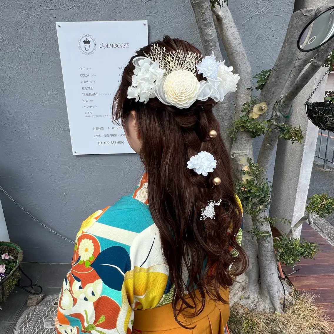 結婚式、推し活、ライブ参戦、発表会などのヘアセット♪の写真
