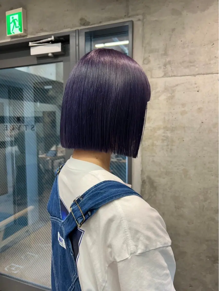 ミディアム カラー メンズカット パーマ飯野友喜のヘアスタイル