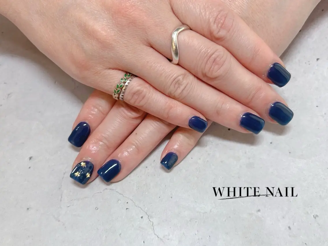 ネイル ハンドネイル WHITE NAIL ホワイトネイルのネイルデザイン