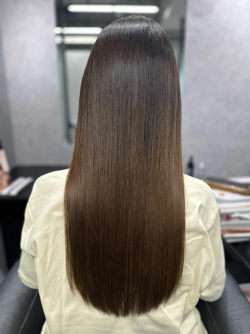 ロング 髪質改善 トリートメント カット トリートメント 岩崎 恵実のヘアスタイル