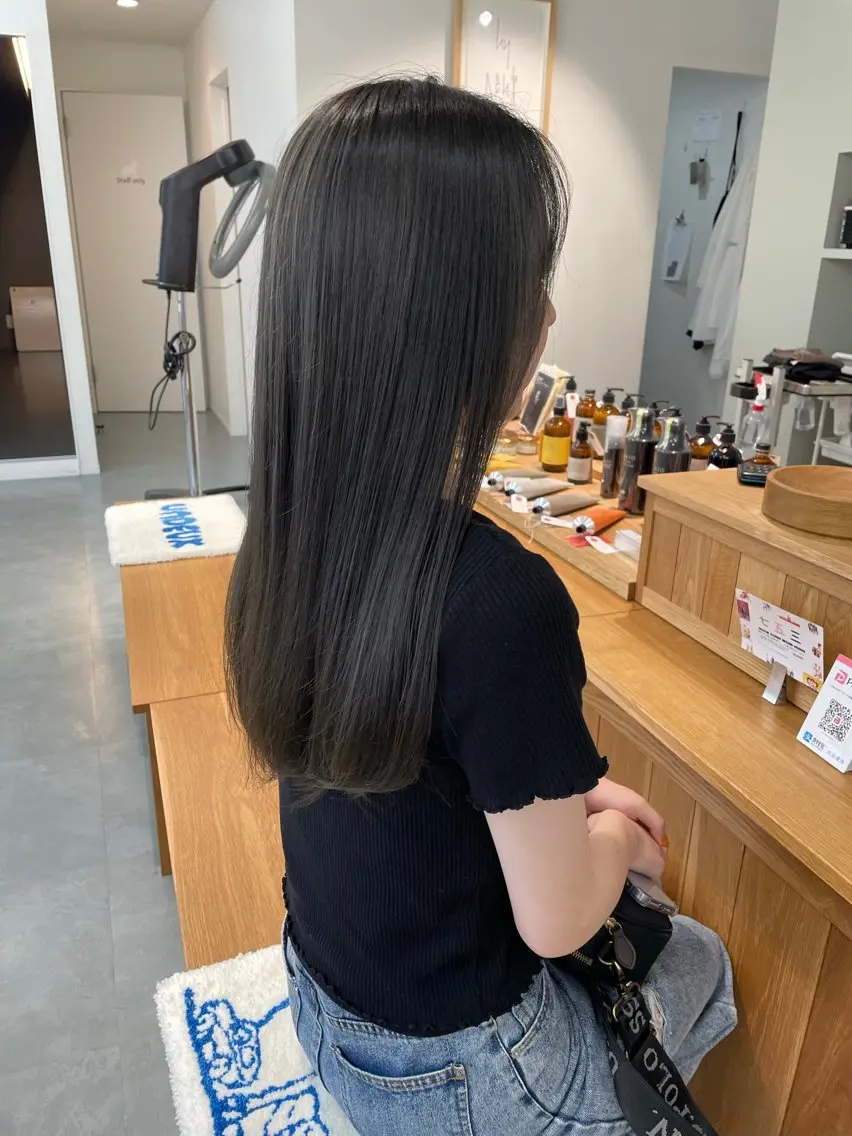 カラー クニモトハルナ ボブ/柔らかカラーのヘアスタイル