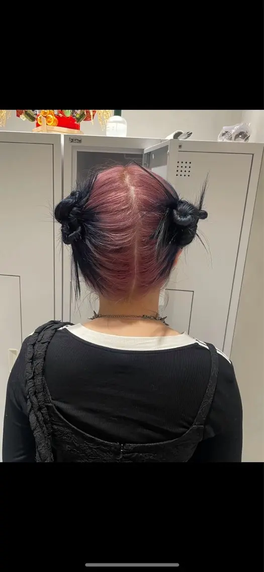 ヘアアレンジ ヘアセット デザインカラー/ ヘアアレンジ/りりかのヘアスタイル