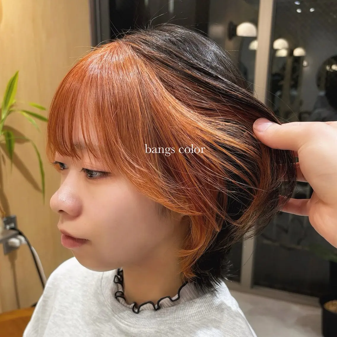 ショート カラー ヘアカラー トリートメント 🌈艶ハイトーン🌈 心を込めます🤝涼介のヘアスタイル