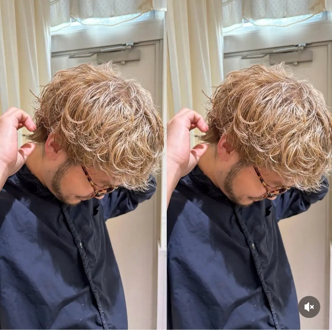 🎀レディース・メンズ　ブリーチ＋ウル艶オンカラー🎀の写真