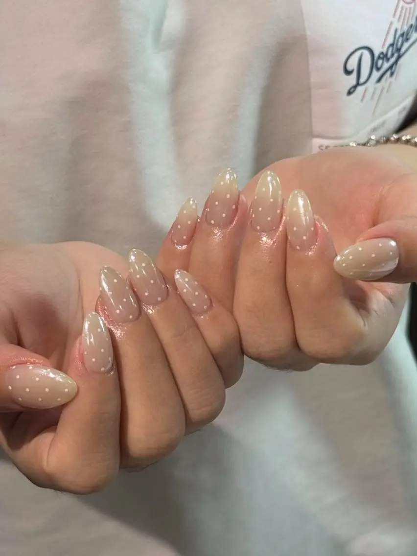 ネイル アートネイル オーロラネイル ブルー チークネイル フットネイル ハンドネイル NAILS168 新大久保店のネイルデザイン