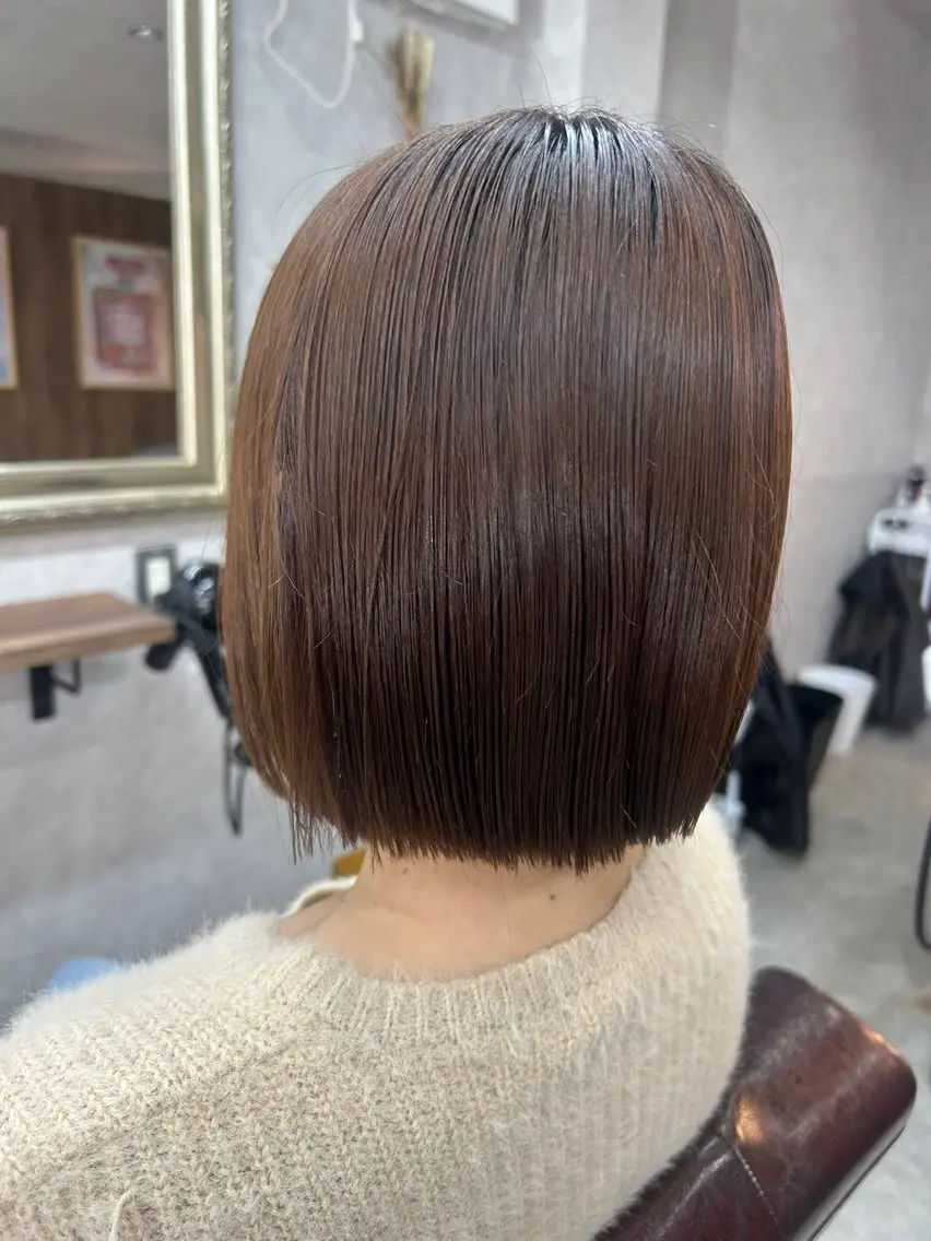 ショート カラー 髪質改善 髪質改善サロン Lien深井店のヘアスタイル
