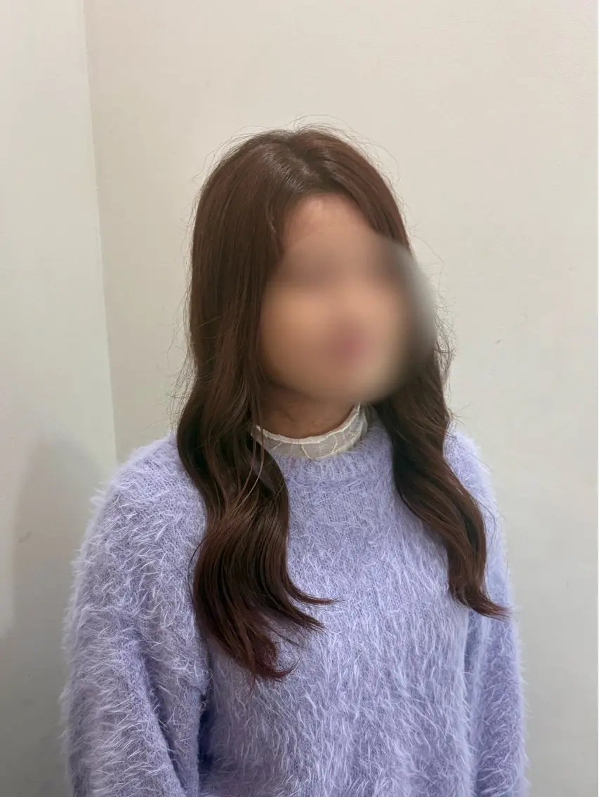 ロング カット ヘアカラー 🎀透明感カラー 🎀ナズナのヘアスタイル