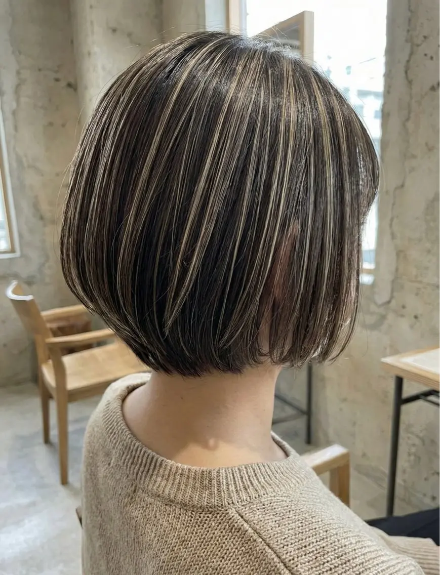 ショート カラー ヘアカラー トリートメント 口コミ150件超え 💬☘️笹岡航太のヘアスタイル