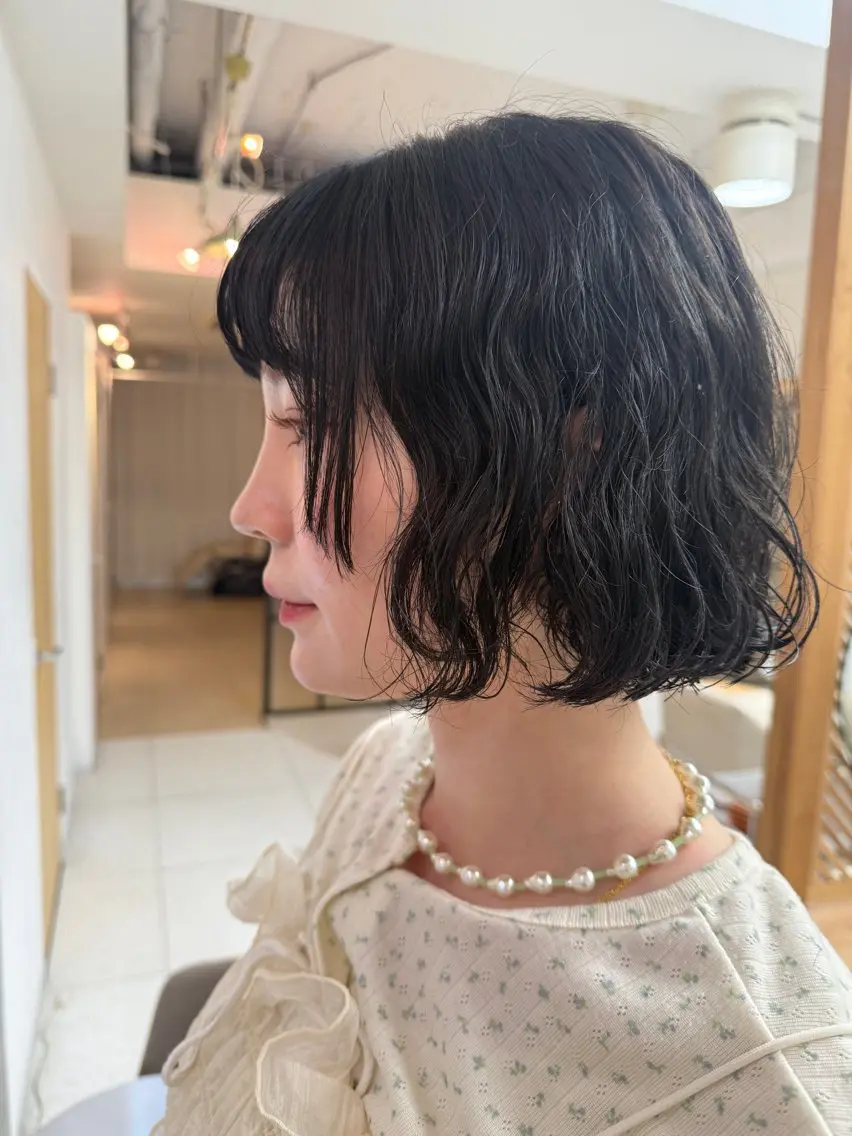 ショート パーマ ✨オール年代🆗 🤍ウチダアユコのヘアスタイル