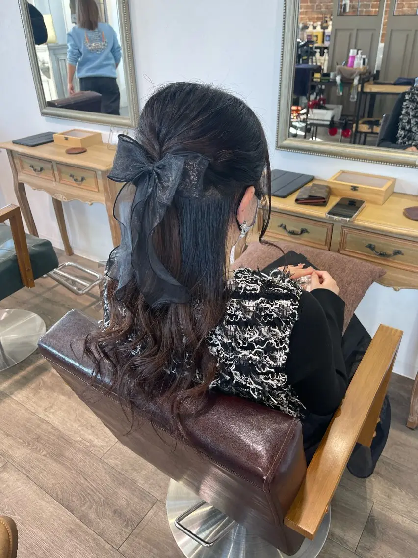 ロング ヘアアレンジ ヘアセット Felice Erikaのヘアスタイル