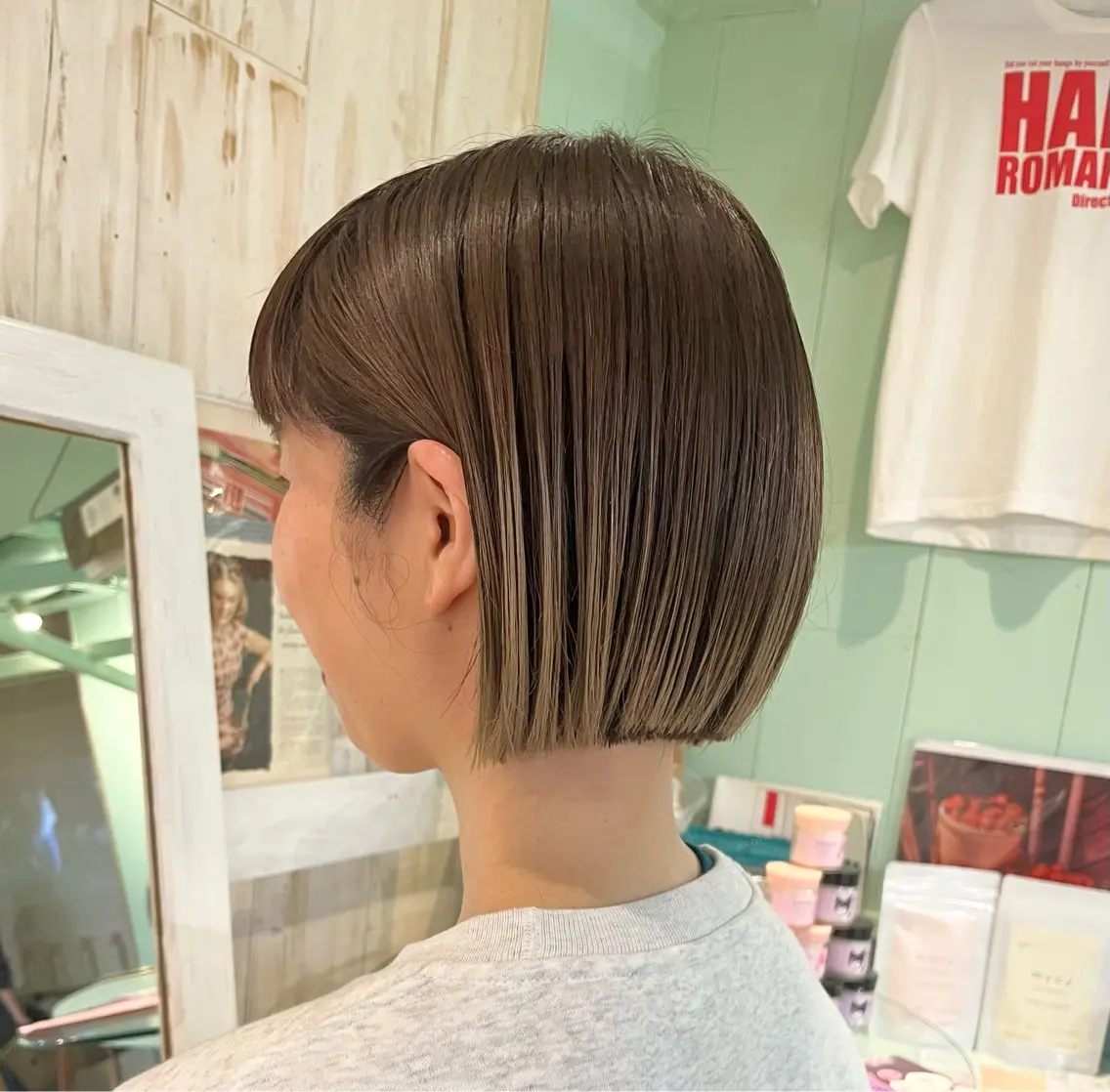ショート カット 🌙Runa つや髪 小顔ショート/ウルフのヘアスタイル