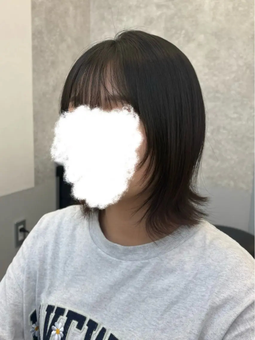 ショート ボブレイヤー ボブ レイヤーカット 小顔カット カット トリートメント 🌷MIREA🌷 LUANA 難波店のヘアスタイル