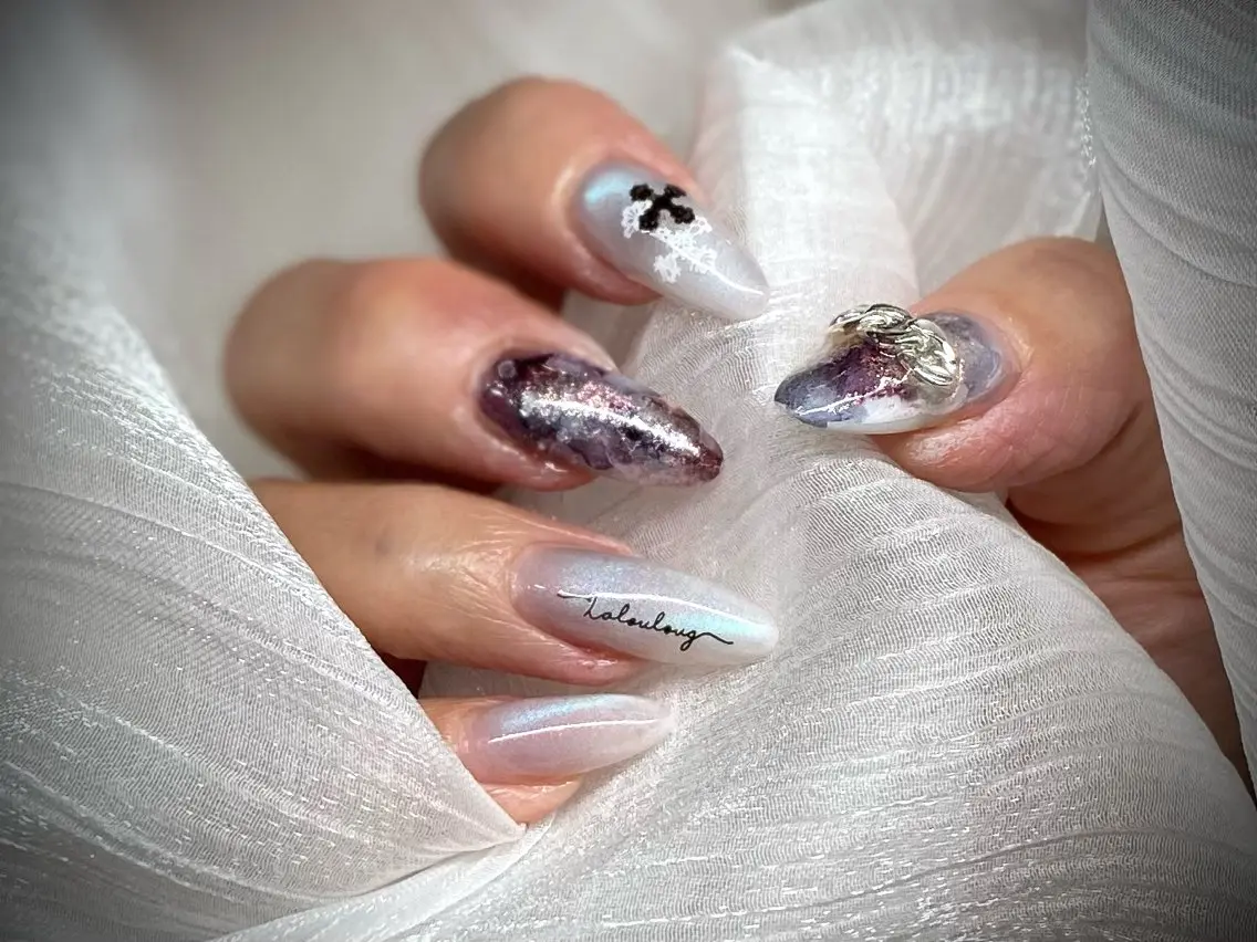 ネイル ハンドネイル LingK/nail 高士 翔子のネイルデザイン