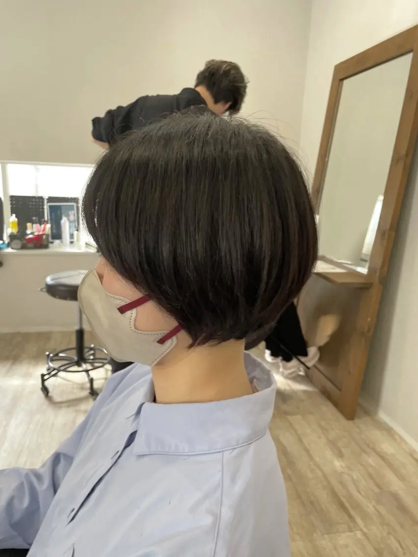 ショート 🫧透明感カラー🫧 加茂丈登のヘアスタイル