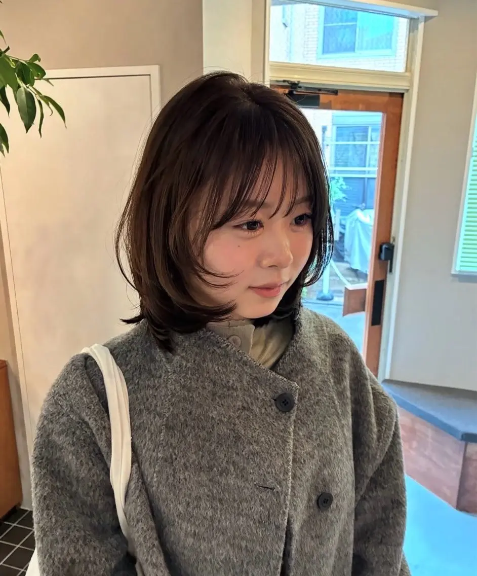 ショート ショートヘア 小宮山 桃加のヘアスタイル